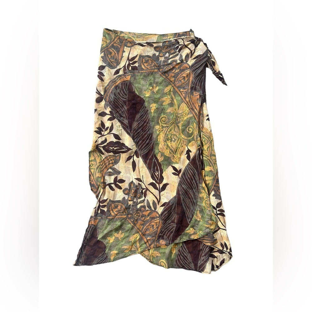 Vintage Platinum by Dorothy Schoelen Wrap Skirt